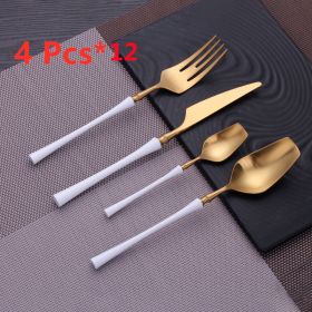 Four-piece Stainless Steel Cutlery Spoon