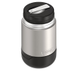 Thermos Stainless Steel Food Jar with folding Spoon, Matte Steel