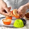 12-Piece Silicone Baking Cups Set – Reusable Cupcake Liners