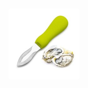 Stainless Steel Oyster Shucking Knife with Ergonomic Anti-Slip Handle