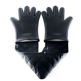 Heat-Resistant Silicone Oven Mitts and Insulation Pad