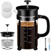 French Press Coffee Maker - 4 Level Filtration System