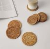 Rattan Coasters - Set of 6