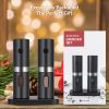 Electric Salt And Pepper Grinder Set