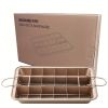 Solid Bottom Non-stick Brownie Baking Pan/Cake Mold