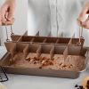 Solid Bottom Non-stick Brownie Baking Pan/Cake Mold