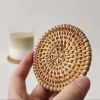 Rattan Coasters - Set of 6