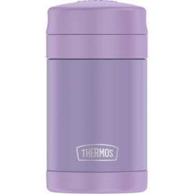 Thermos Vacuum Insulated Food Jar with Folding Spoon, Lavender