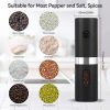 Electric Salt And Pepper Grinder Set