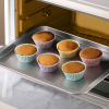 12-Piece Reusable Silicone Baking Cups Set