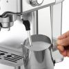 Stainless Steel Espresso Machine with milk frother