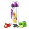 Fruit Infuser Water Bottle, Juice Shaker w/ Flip Top Lid, 32OZ