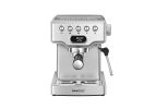 Stainless Steel Espresso Machine with milk frother