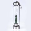 Pure Essence Natural Stone Infused Glass Water Bottle