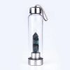 Pure Essence Natural Stone Infused Glass Water Bottle