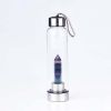 Pure Essence Natural Stone Infused Glass Water Bottle