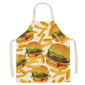 Fashion New Cartoon Restaurant Apron (Option: W998701-Children's Free Size)